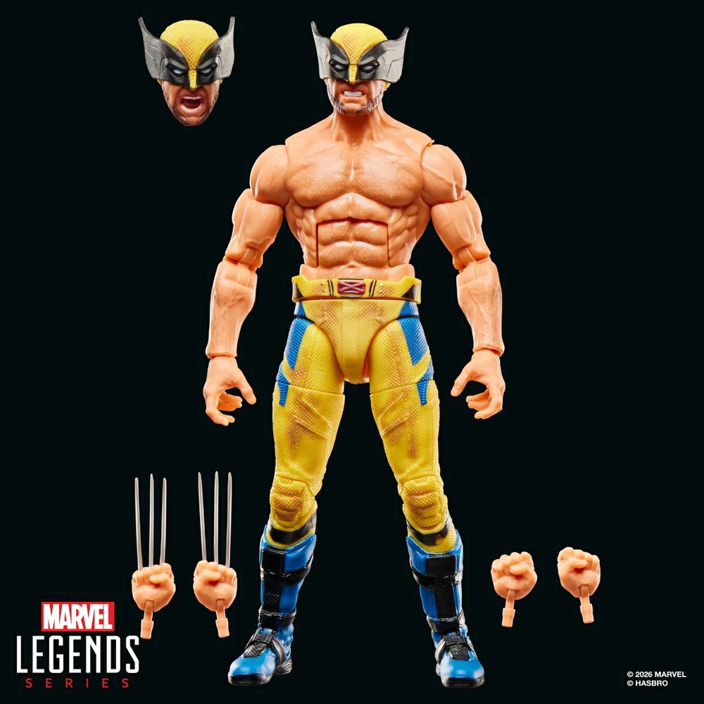 Marvel Legends Deadpool & Wolverine Wolverine シャツ無しバージョン の画像