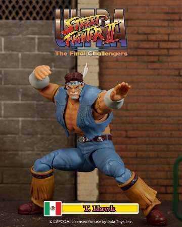 ストリートファイター２ サンダー・ホーク T. Hawk T.ホーク６インチアクションフィギュアの画像