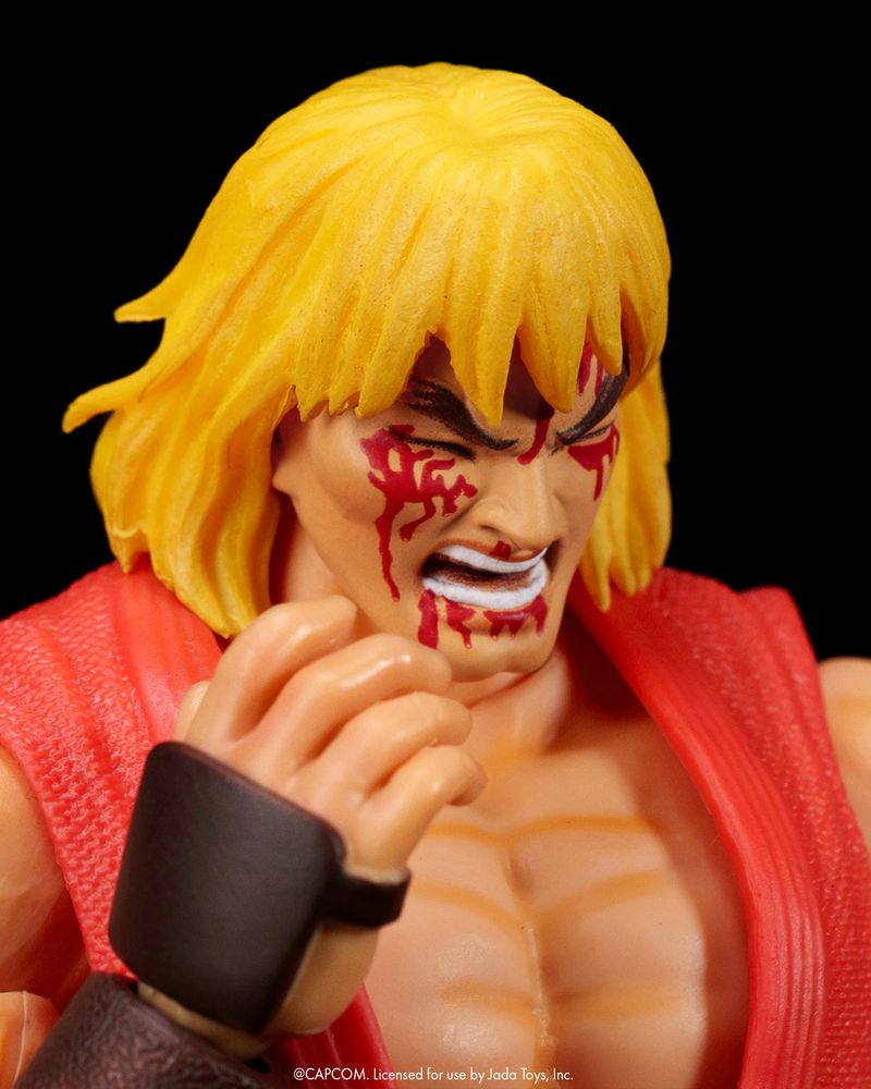 ウルトラストリートファイター II 『YOU LOSE 負け顔』アクセサリーセット 1:12スケール用 フィギュアパーツの画像