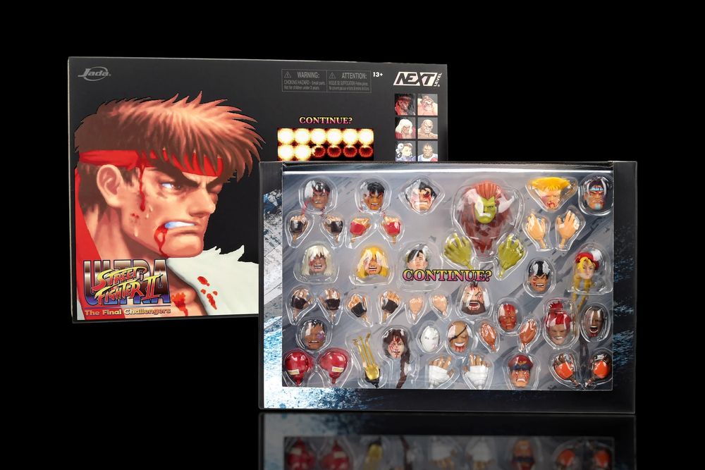 ウルトラストリートファイター II 『YOU LOSE 負け顔』アクセサリーセット 1:12スケール用 フィギュアパーツの画像