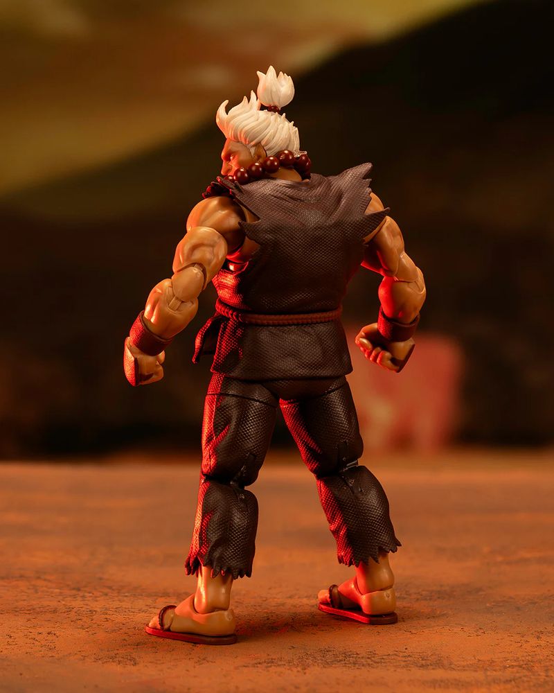 ストリートファイター２ 豪鬼 Akuma ２Ｐカラー ６インチアクションフィギュア デラックスセットの画像