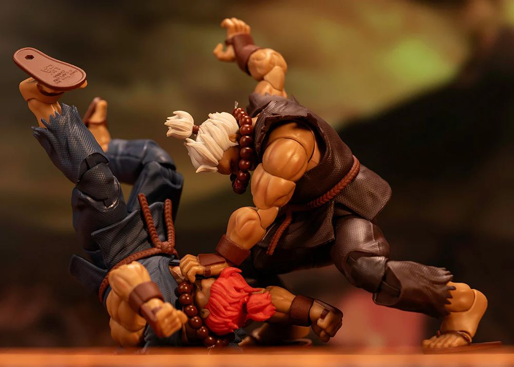 ストリートファイター２ 豪鬼 Akuma ２Ｐカラー ６インチアクションフィギュア デラックスセットの画像