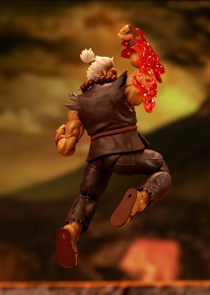 ストリートファイター２ 豪鬼 Akuma ２Ｐカラー ６インチアクションフィギュア デラックスセットの画像