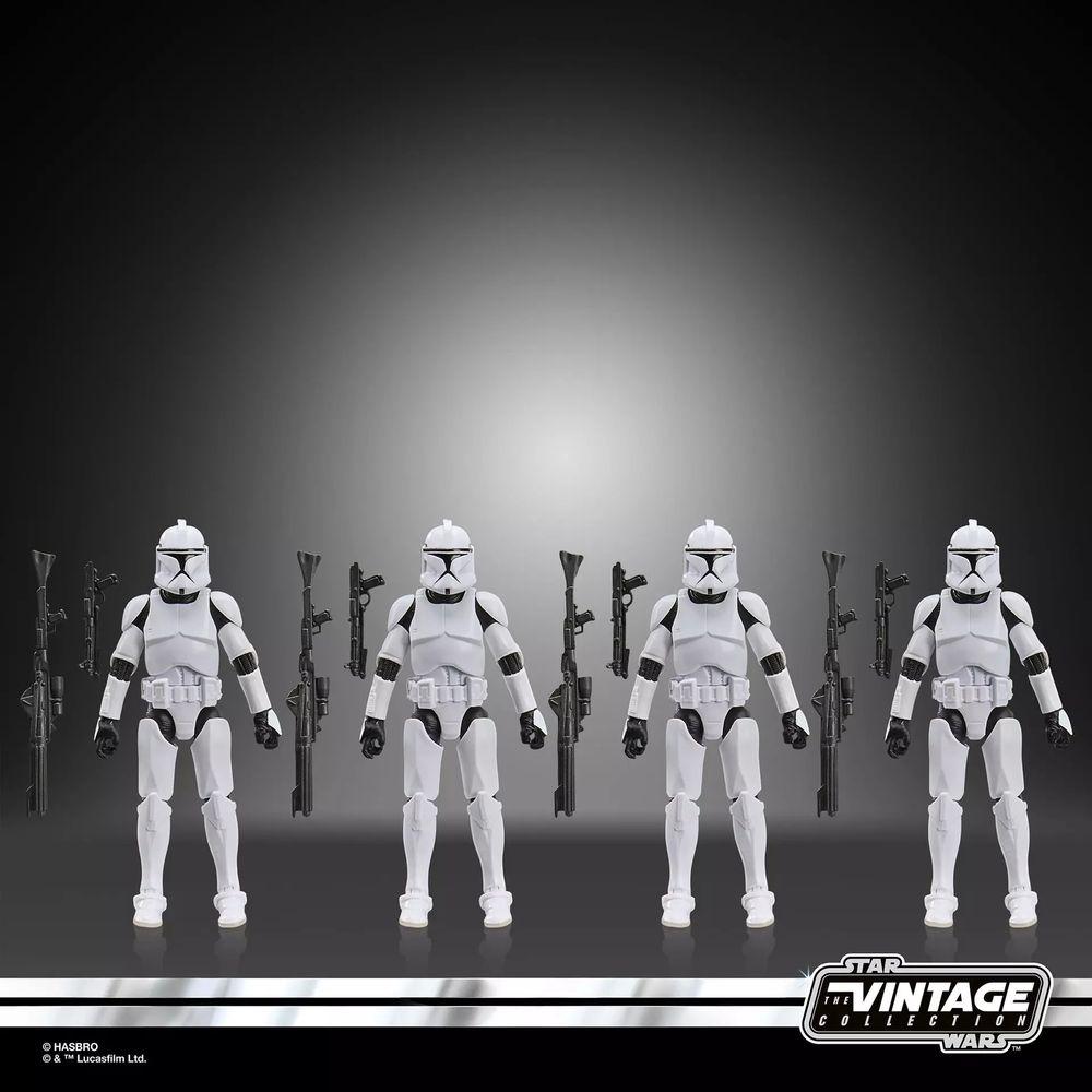 Star Wars TVC Phase 1 Clone Troopers 4-Packの画像