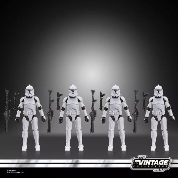 Star Wars TVC Phase 1 Clone Troopers 4-Packの画像