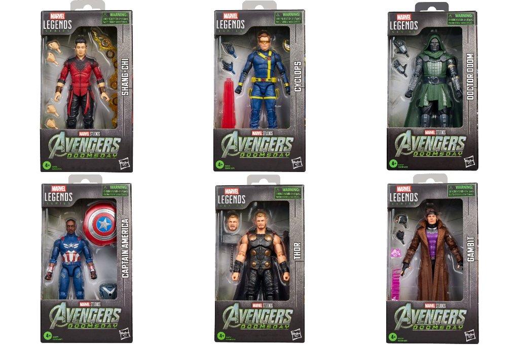Marvel Legends Avengers Doomsday Shang-Chi Assortment 6点セットの画像