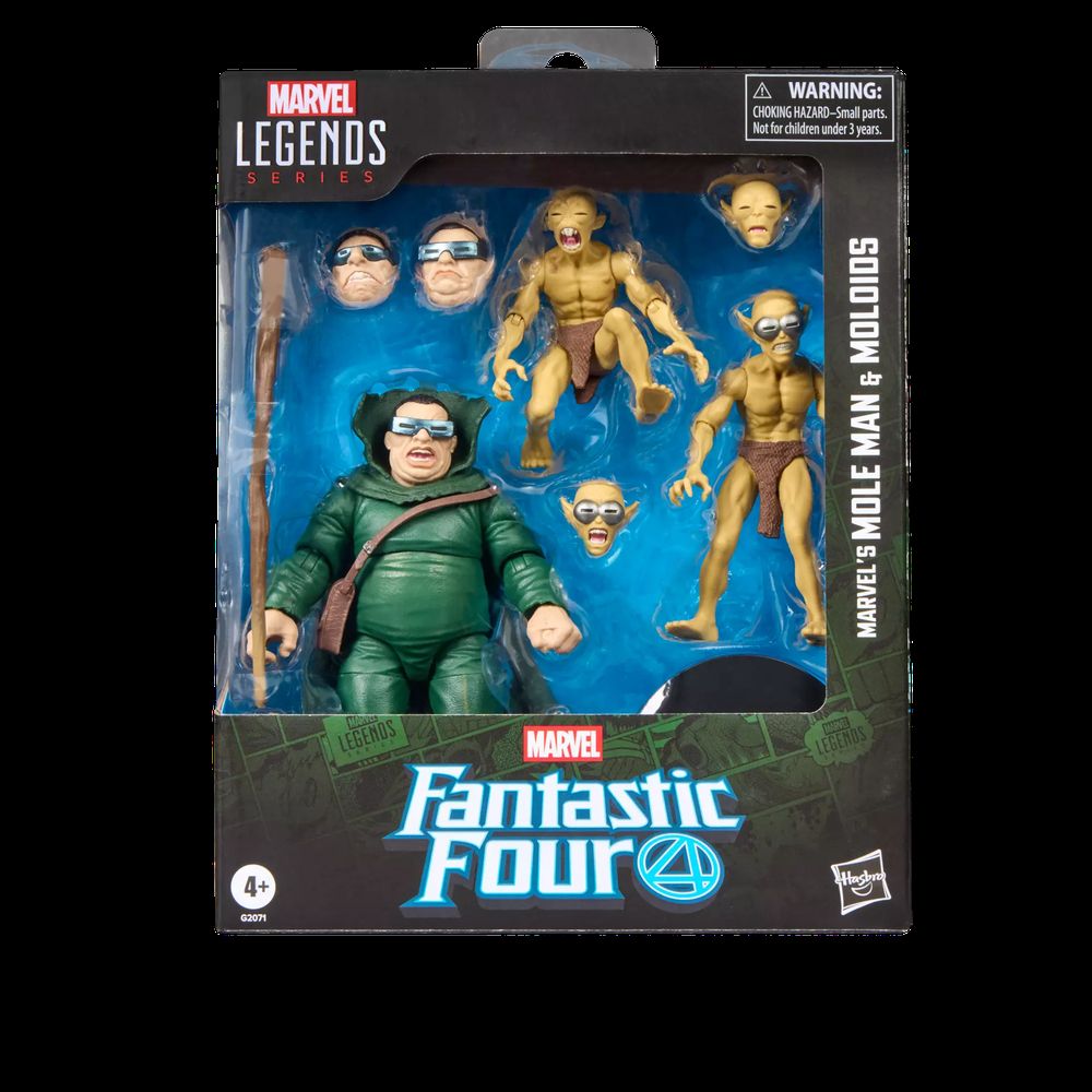 Marvel Legends Fantastic Four Marvel’s Mole Man & Moloidsの画像
