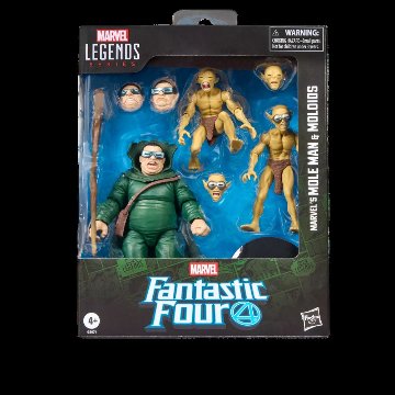Marvel Legends Fantastic Four Marvel’s Mole Man & Moloidsの画像
