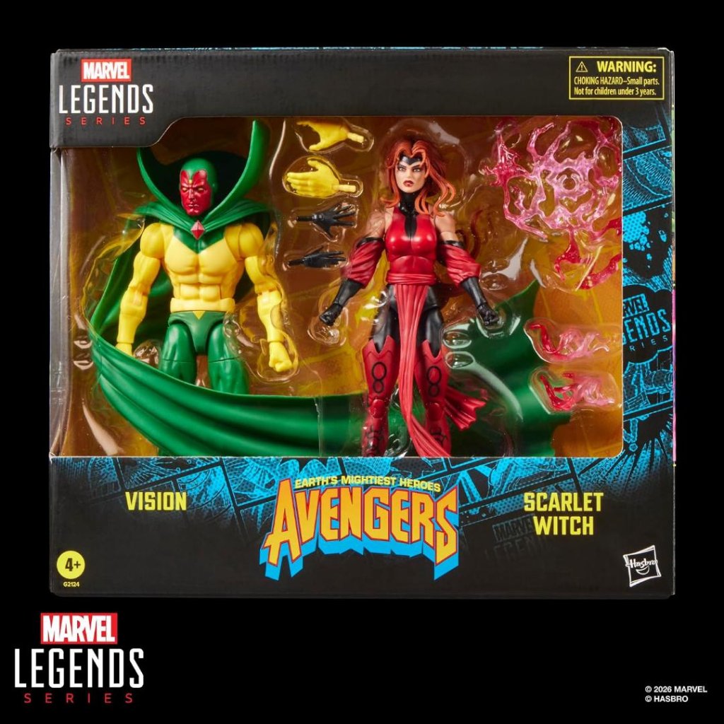 Marvel Legends Avengers The Crossing Vision & Scarlet Witchの画像