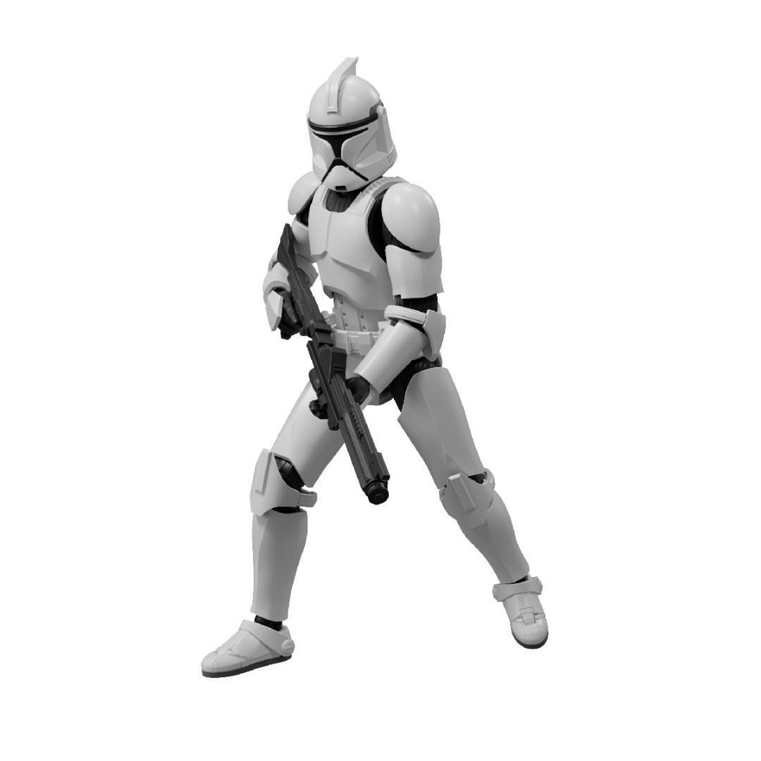 Blokees スター・ウォーズ CC07 クローン・トルーパー プラスチックモデルの画像