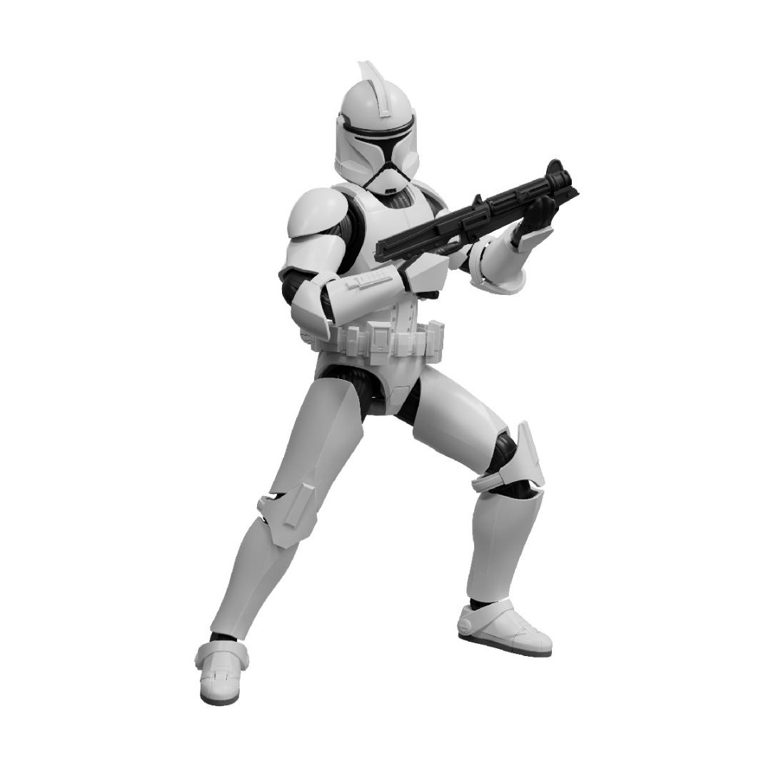 Blokees スター・ウォーズ CC07 クローン・トルーパー プラスチックモデルの画像