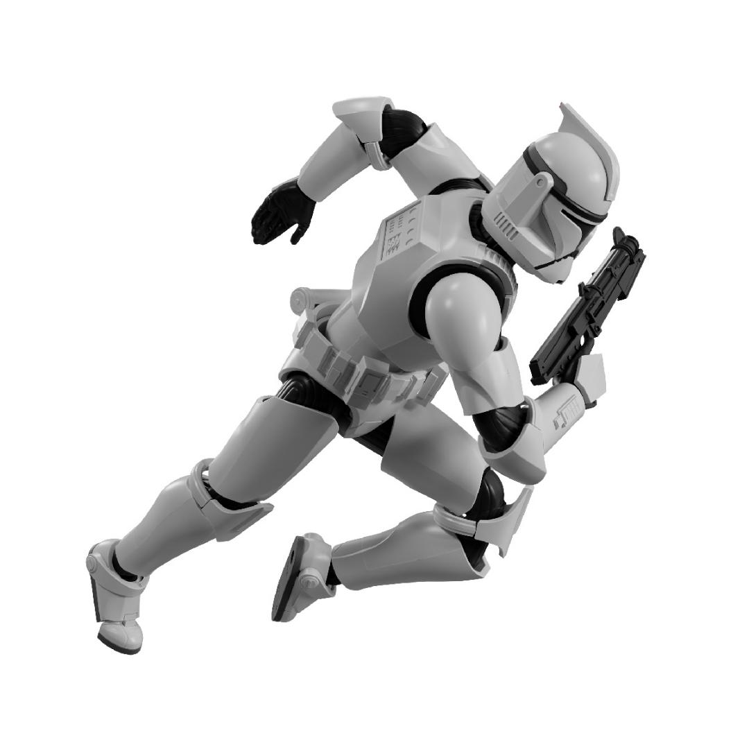 Blokees スター・ウォーズ CC07 クローン・トルーパー プラスチックモデルの画像
