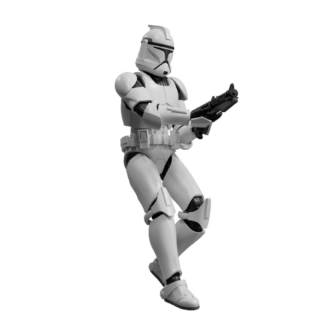 Blokees スター・ウォーズ CC07 クローン・トルーパー プラスチックモデルの画像