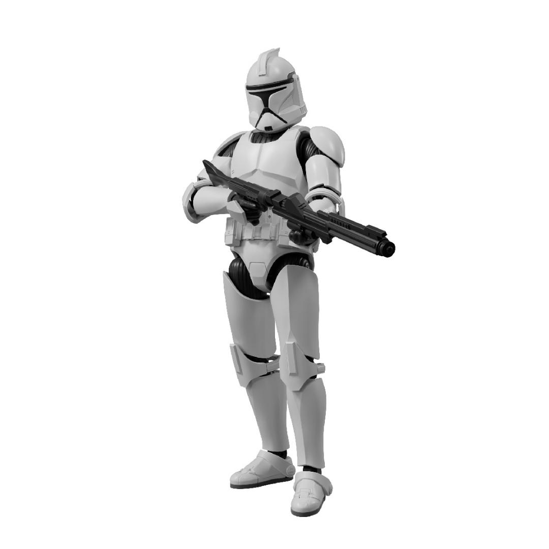 Blokees スター・ウォーズ CC07 クローン・トルーパー プラスチックモデルの画像