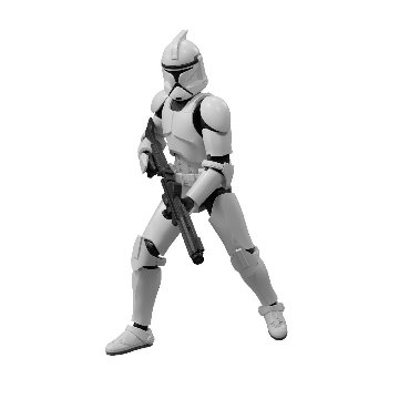 Blokees スター・ウォーズ CC07 クローン・トルーパー プラスチックモデルの画像