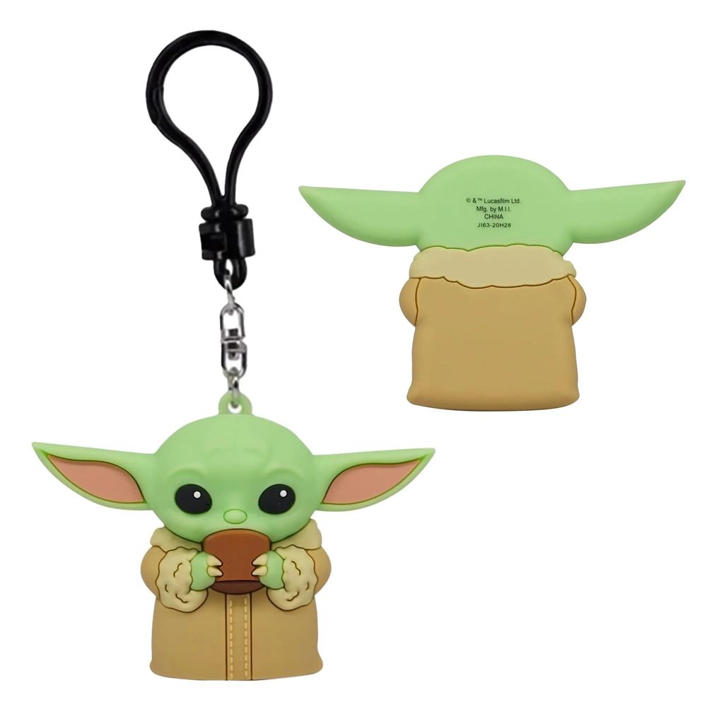 スター・ウォーズ Star Wars ドラママンダロリアン マンドー グローグー アーマラー バッグクリップ 3体セットの画像