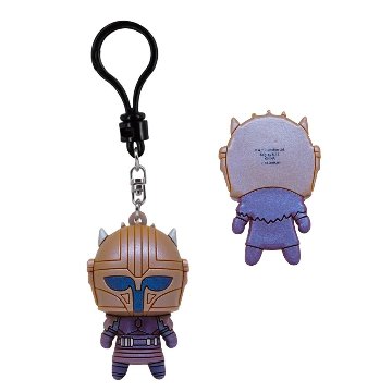 スター・ウォーズ Star Wars ドラママンダロリアン マンドー グローグー アーマラー バッグクリップ 3体セットの画像