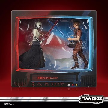 Star Wars TVC The Clone Wars Asajj Ventress and Anakin Skywalker 2-Packの画像
