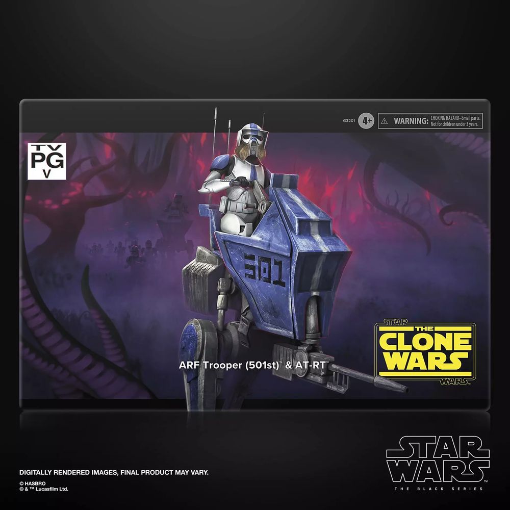 Star Wars TBS The Clone Wars ARF Trooper(501st) & AT-RTの画像