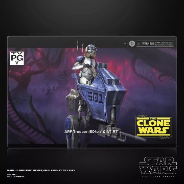 Star Wars TBS The Clone Wars ARF Trooper(501st) & AT-RTの画像