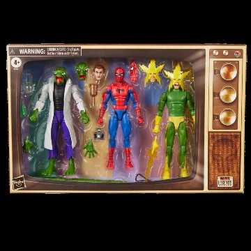 Marvel Legends Spider-Man & Marvel's Lizard & Marvel's Electro 3-Packの画像