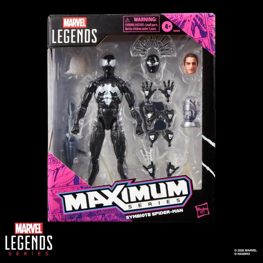 Marvel Legends Maximum Series Symbiote Spider-Manの画像