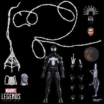 Marvel Legends Maximum Series Symbiote Spider-Manの画像