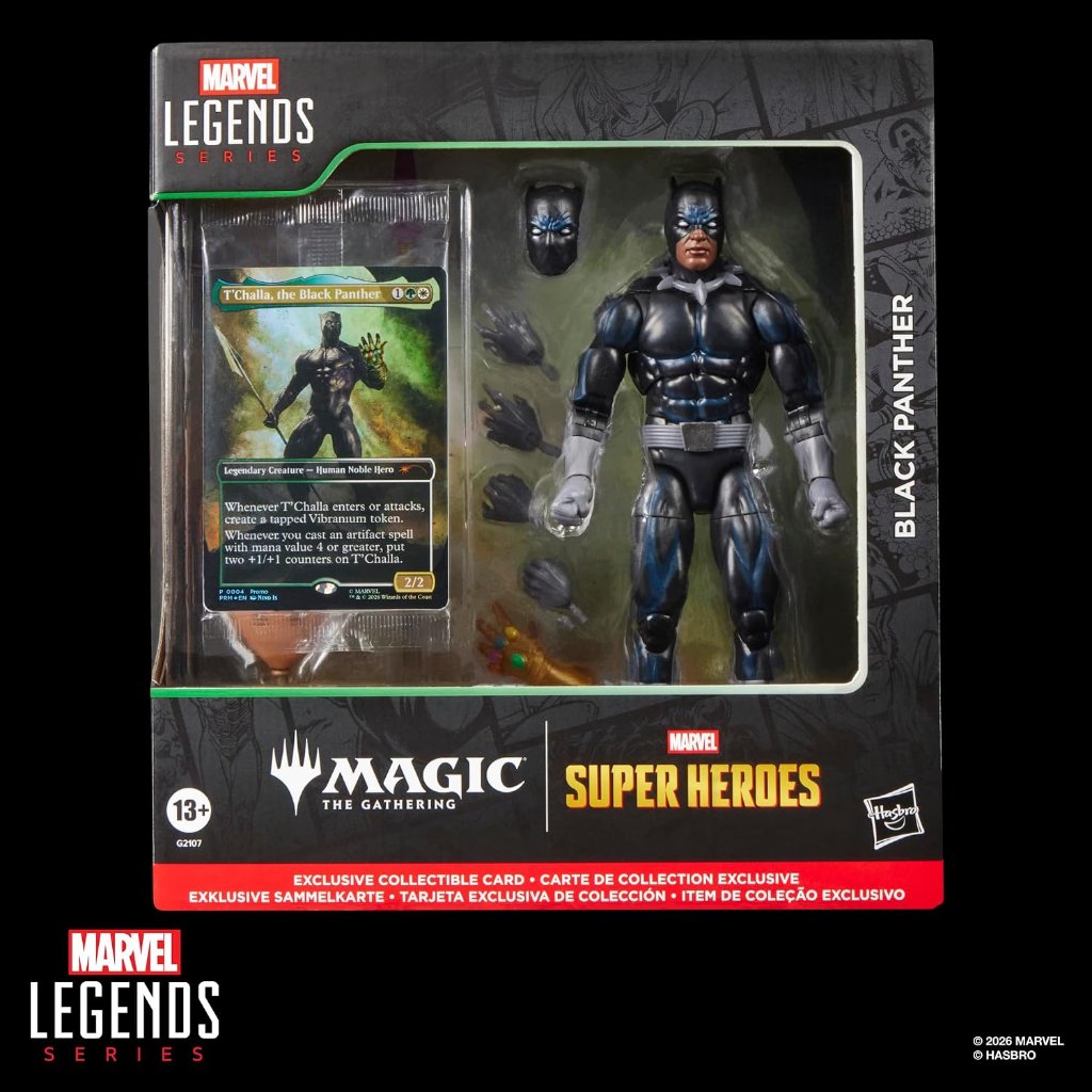 Marvel Legends Magic: The Gathering Black Pantherの画像