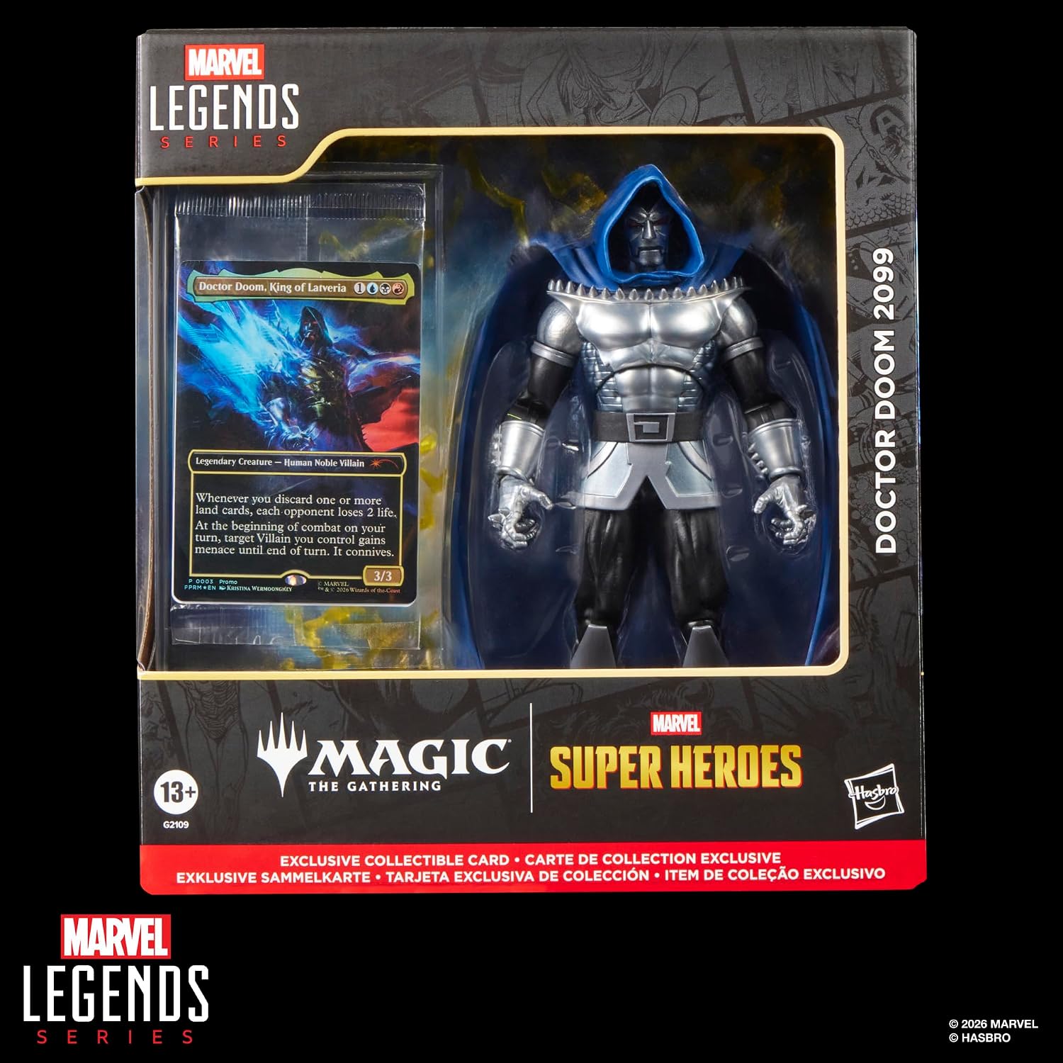 Marvel Legends Magic: The Gathering Doctor Doom 2099の画像