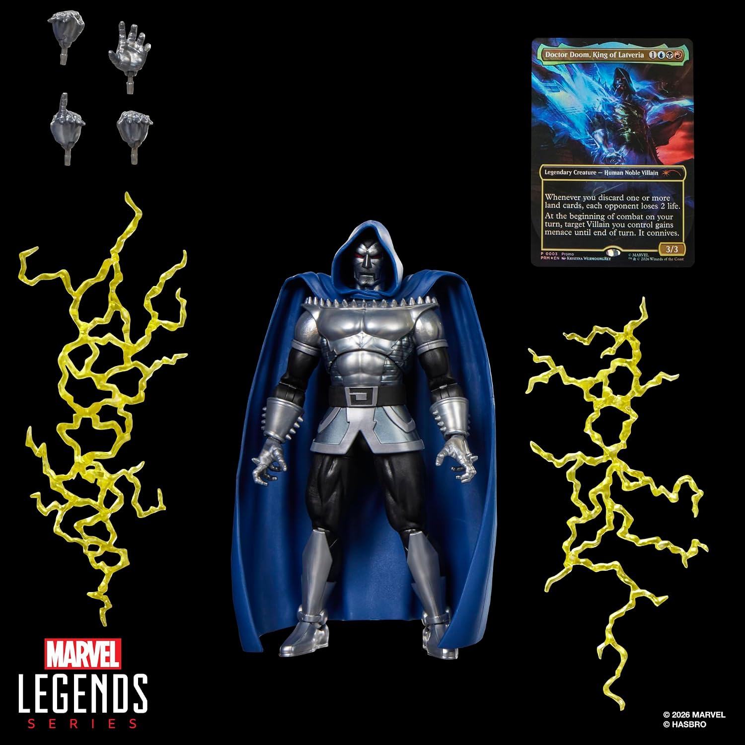 Marvel Legends Magic: The Gathering Doctor Doom 2099の画像