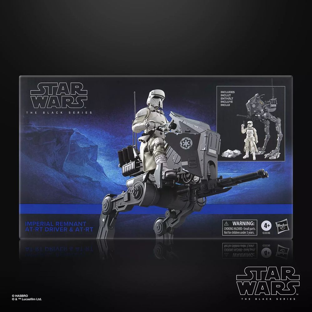 Star Wars TBS Mandalorian & Grogu Imperial Remnant AT-RT Driver & AT-RTの画像
