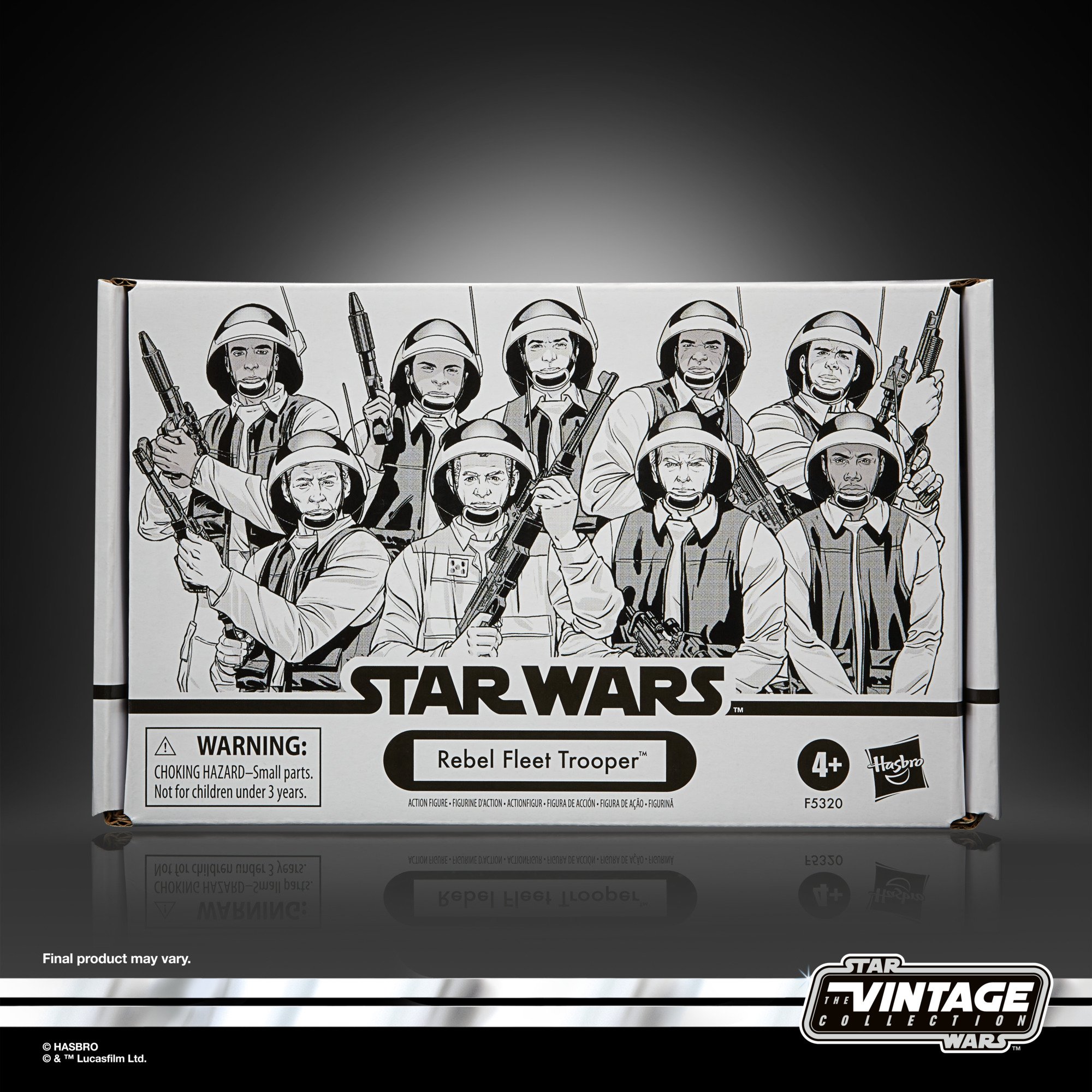 Star Wars TVC Rebel Fleet Trooper 3 3/4-Inch Action Figure 4-Pack画像