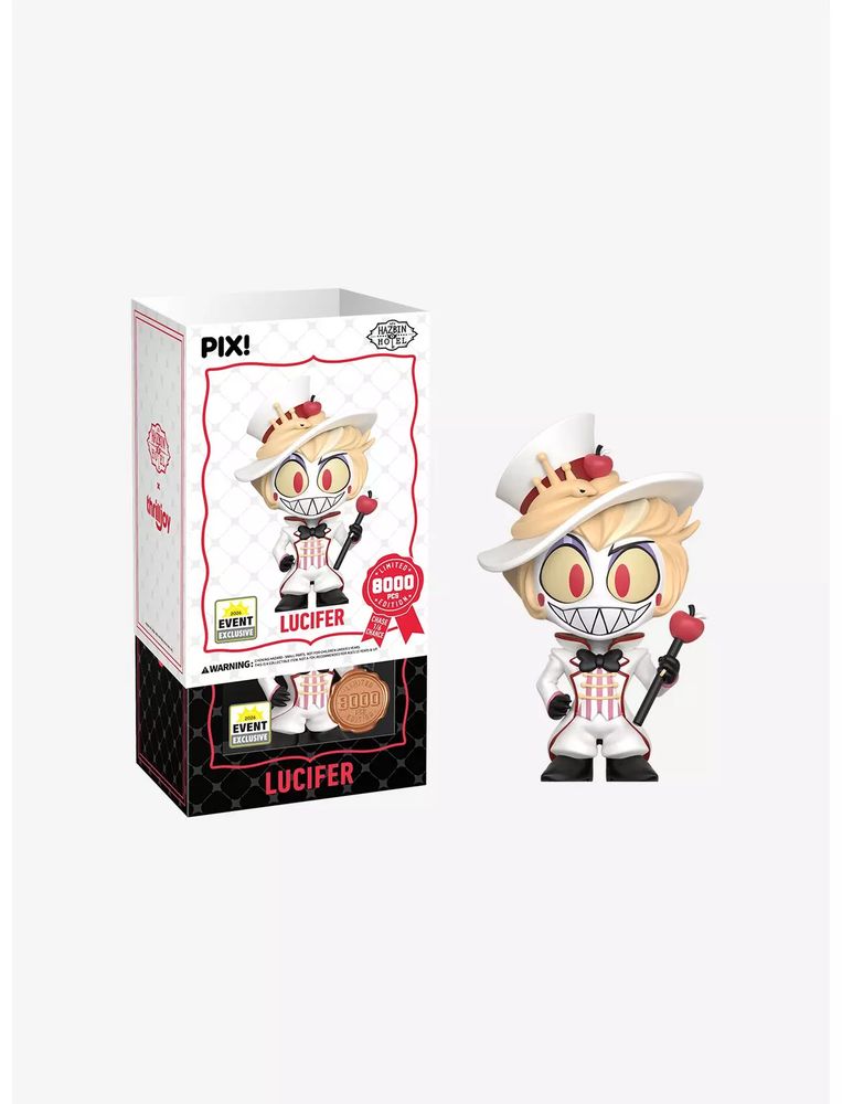 PIX! Hazbin Hotel Lucifer ハズビン・ホテル ルシファー フィギュア チェイスありの画像