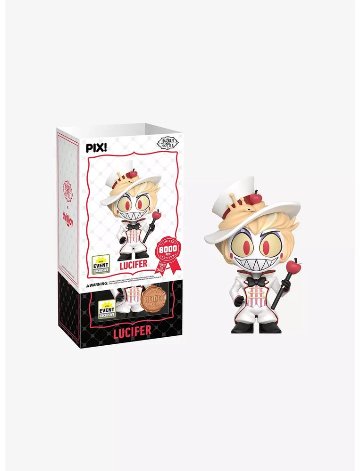 PIX! Hazbin Hotel Lucifer ハズビン・ホテル ルシファー フィギュア チェイスありの画像