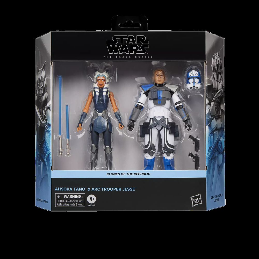 Star Wars TBS The Clone Wars Ahsoka Tano & ARC Trooper Jesseの画像