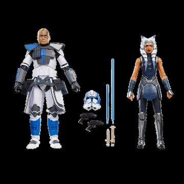 Star Wars TBS The Clone Wars Ahsoka Tano & ARC Trooper Jesseの画像