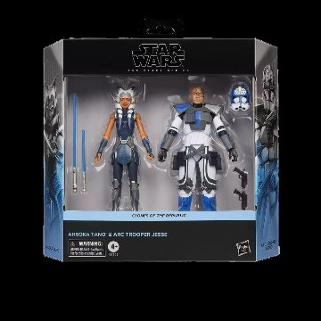 Star Wars TBS The Clone Wars Ahsoka Tano & ARC Trooper Jesseの画像