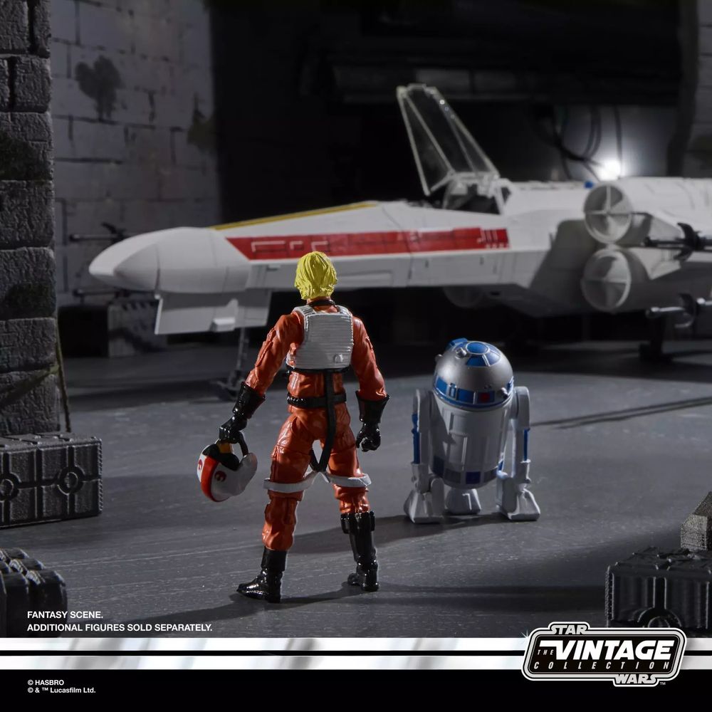 Star Wars TVC X-Wing Fighter and Luke Skywalker(X-Wing) Kenner Colorsの画像