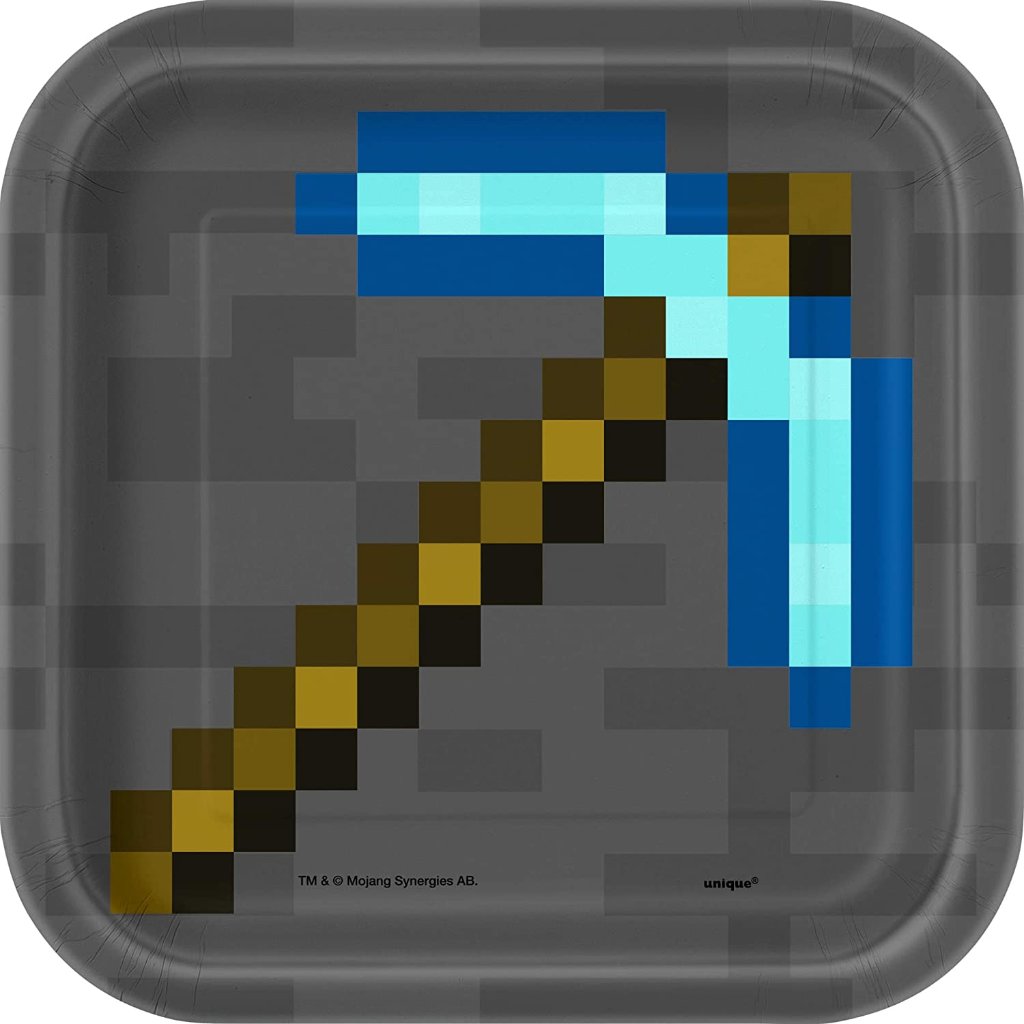 マインクラフト Minecraft 紙皿 ツルハシの画像