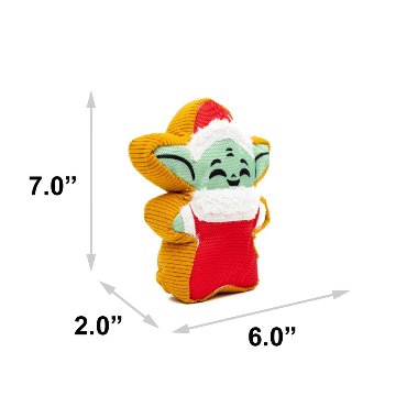 スター・ウォーズ グローグー クリスマス ジンジャーブレッド ぬいぐるみ ペット用 プープーぬいぐるみの画像