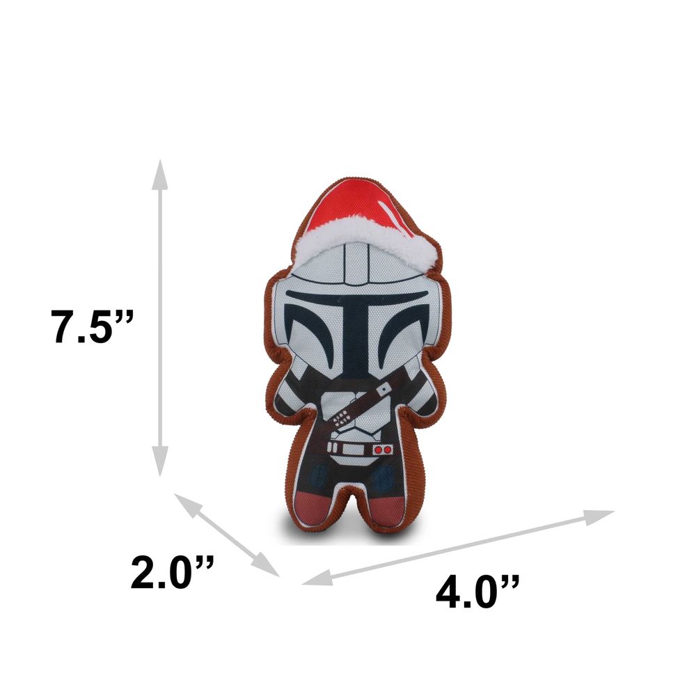 スター・ウォーズ マンダロリアン マンドー クリスマス ジンジャーブレッド ぬいぐるみ ペット用 プープーぬいぐるみの画像