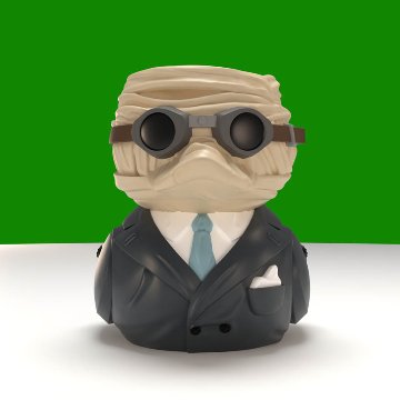 ユニバーサル・モンスターズ インビジブル TUBBZ ミニエディション コスプレラバーダックの画像
