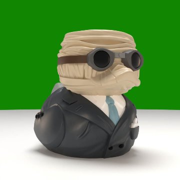ユニバーサル・モンスターズ インビジブル TUBBZ ミニエディション コスプレラバーダックの画像