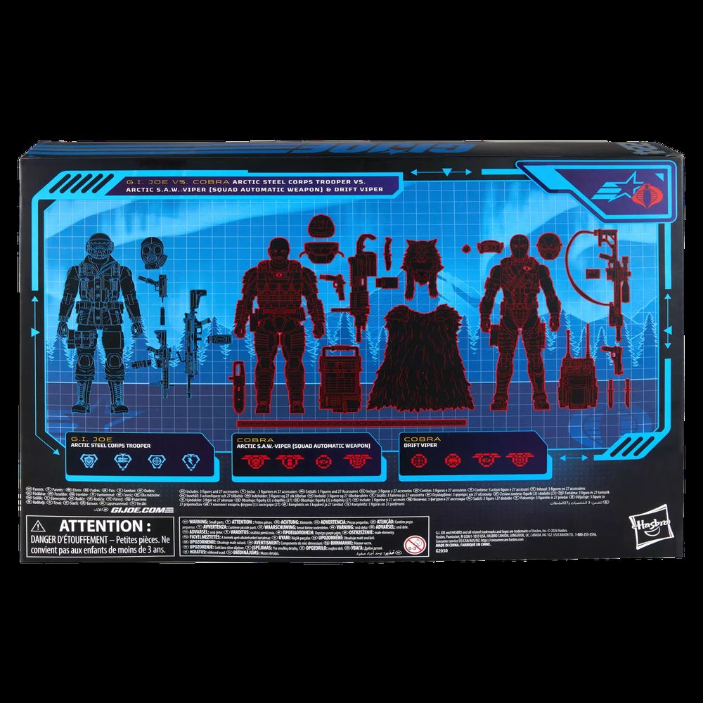 G.I. Joe Classified Series Arctic Battle 3-Packの画像