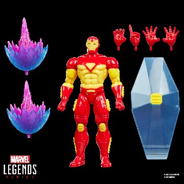 Marvel Legends Marvel Games Iron Man vs Marvel's Spiral 2-Packの画像