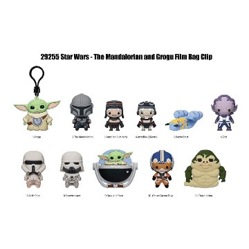スターウォーズ Star Wars 映画 マンダロリアンアンドグローグ― 3D ラバーキーホルダーの画像