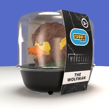 ユニバーサル・モンスターズ ウルフマン TUBBZ ミニエディション コスプレラバーダックの画像