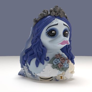 ティム・バートンのコープスブライド エミリー TUBBZ コレクターズエディション コスプレラバーダックの画像