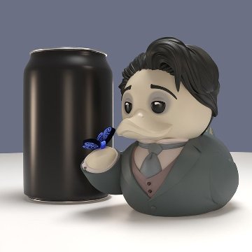 ティム・バートンのコープスブライド ビクター TUBBZ ボックスエディション コスプレラバーダックの画像