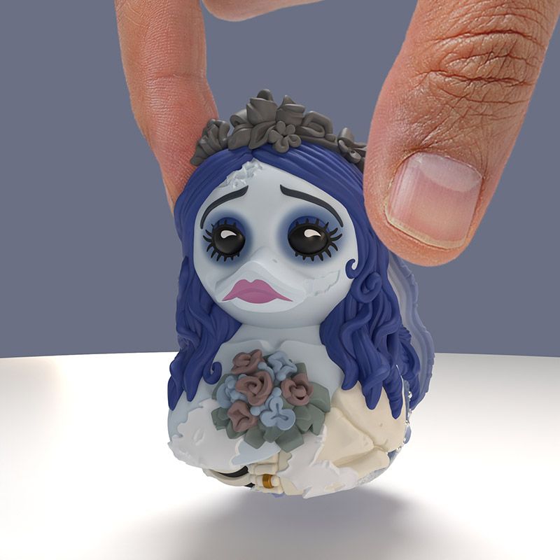 ティム・バートンのコープスブライド エミリー TUBBZ ミニエディション コスプレラバーダック の画像